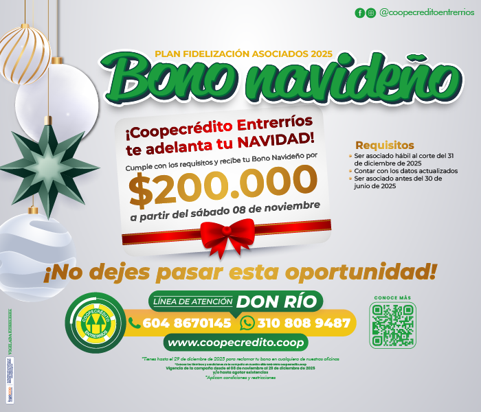Plan fidelización 2025 coopecrédito entrerríos