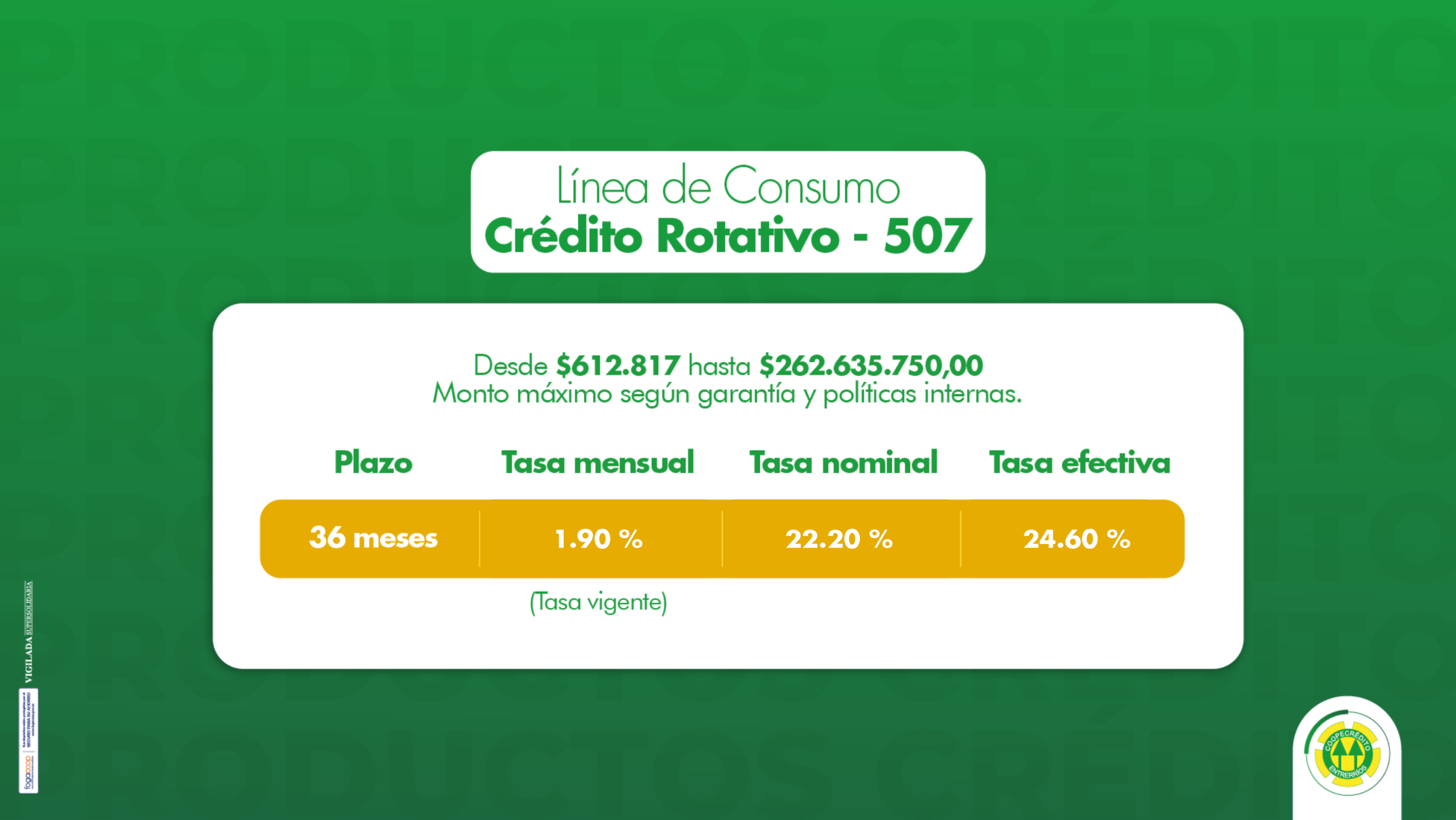 507 - Crédito Rotativo